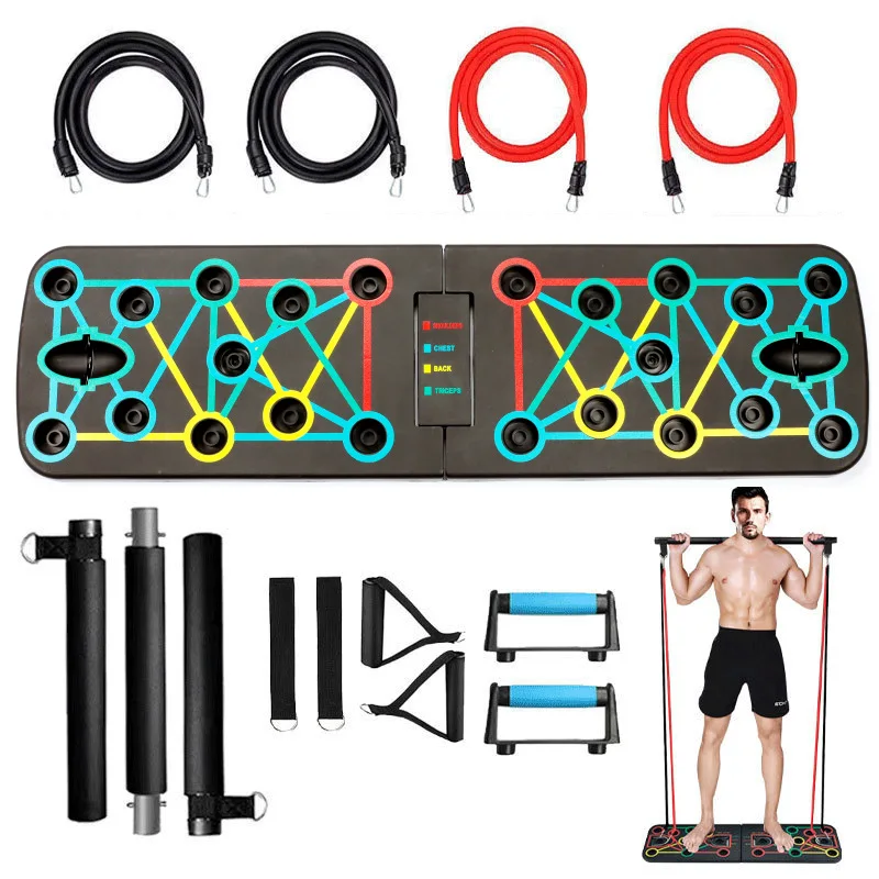 Push Up Board Foldable Multi Function - Planche de musculation pliable multifonctionnelle pour