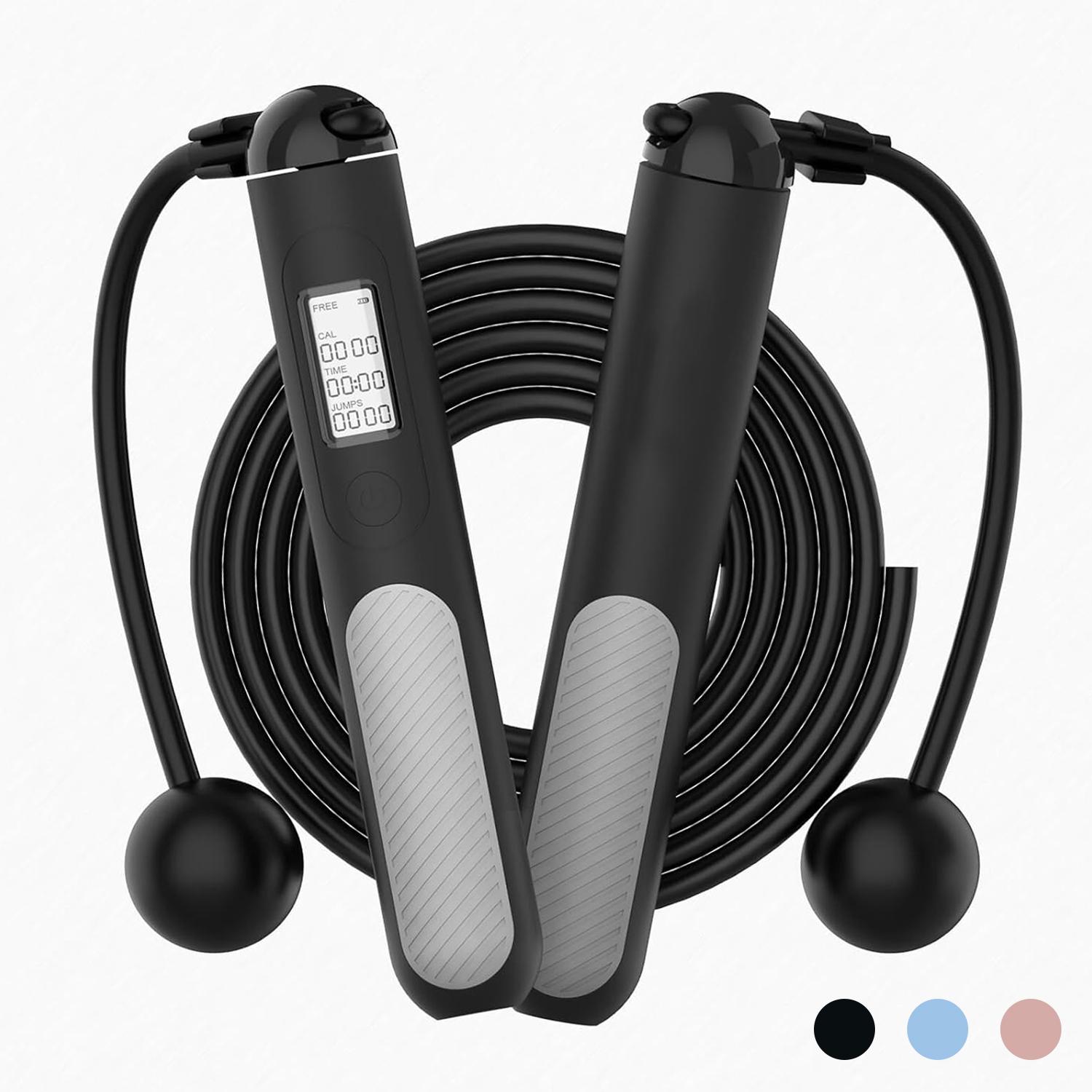 Smart Jump Rope Digital Counter - Corde à sauter intelligente 2-en-1 avec