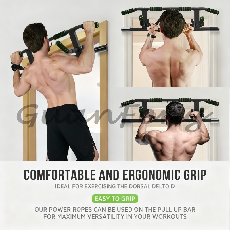 Door Pull Up Bar No Screw - Barre de traction et de dips