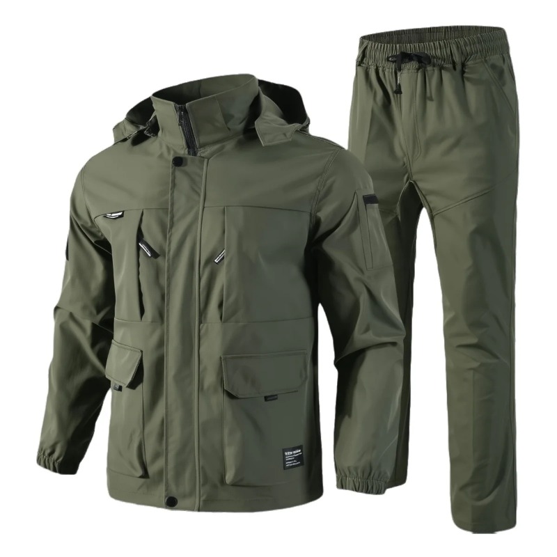 Hiking - Ensembles tactiques pour hommes, doublure polaire,