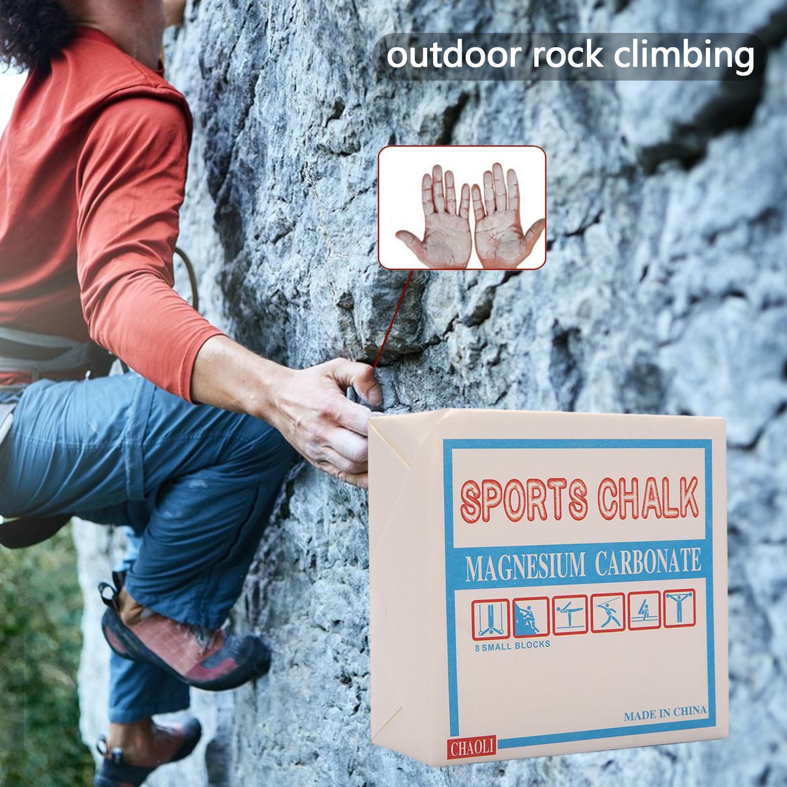 Gym Chalk Block Grip - Bloc de craie antidérapant pour l'escalade,