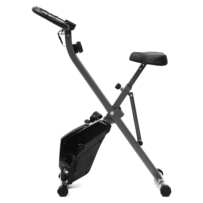 Exercise Bike Magnetic Resistance - Vélo de spinning pliable pour intérieur,