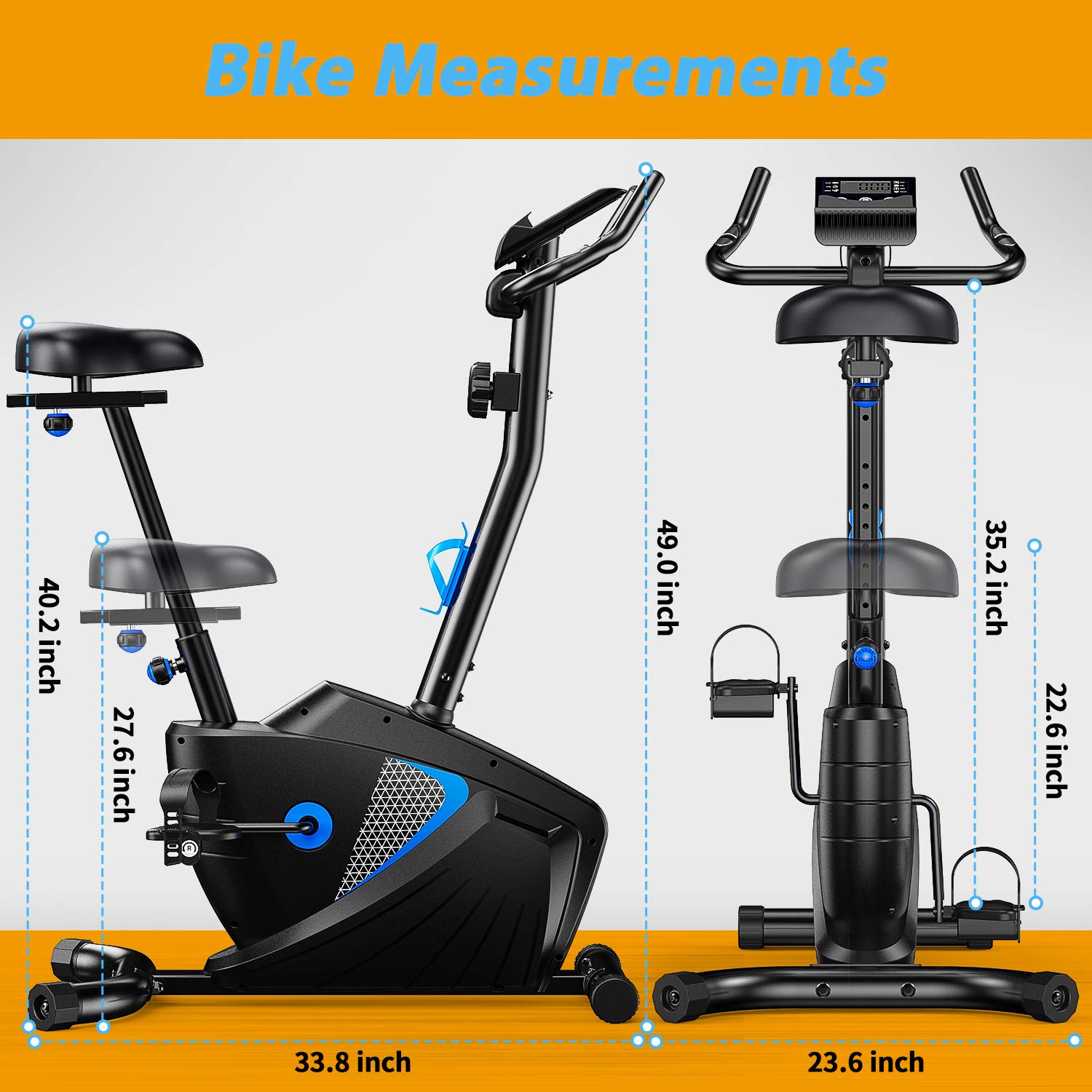 Vélo d'exercice à résistance m - Exercise Bike Magnetic Resistance avis et prix