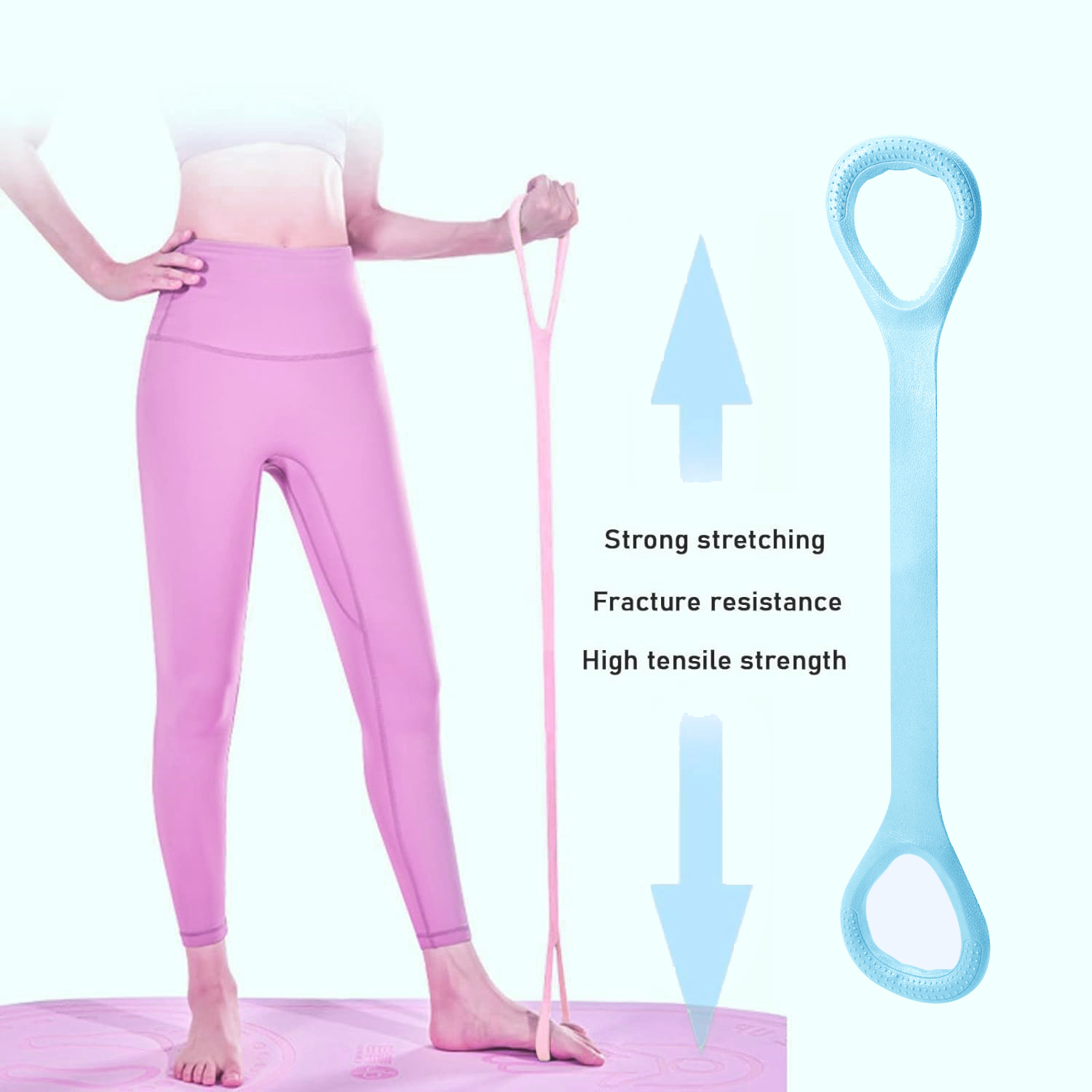 8 Bandes de Résistance pour En - Pilates Bar Kit With Resistance Bands avis et prix