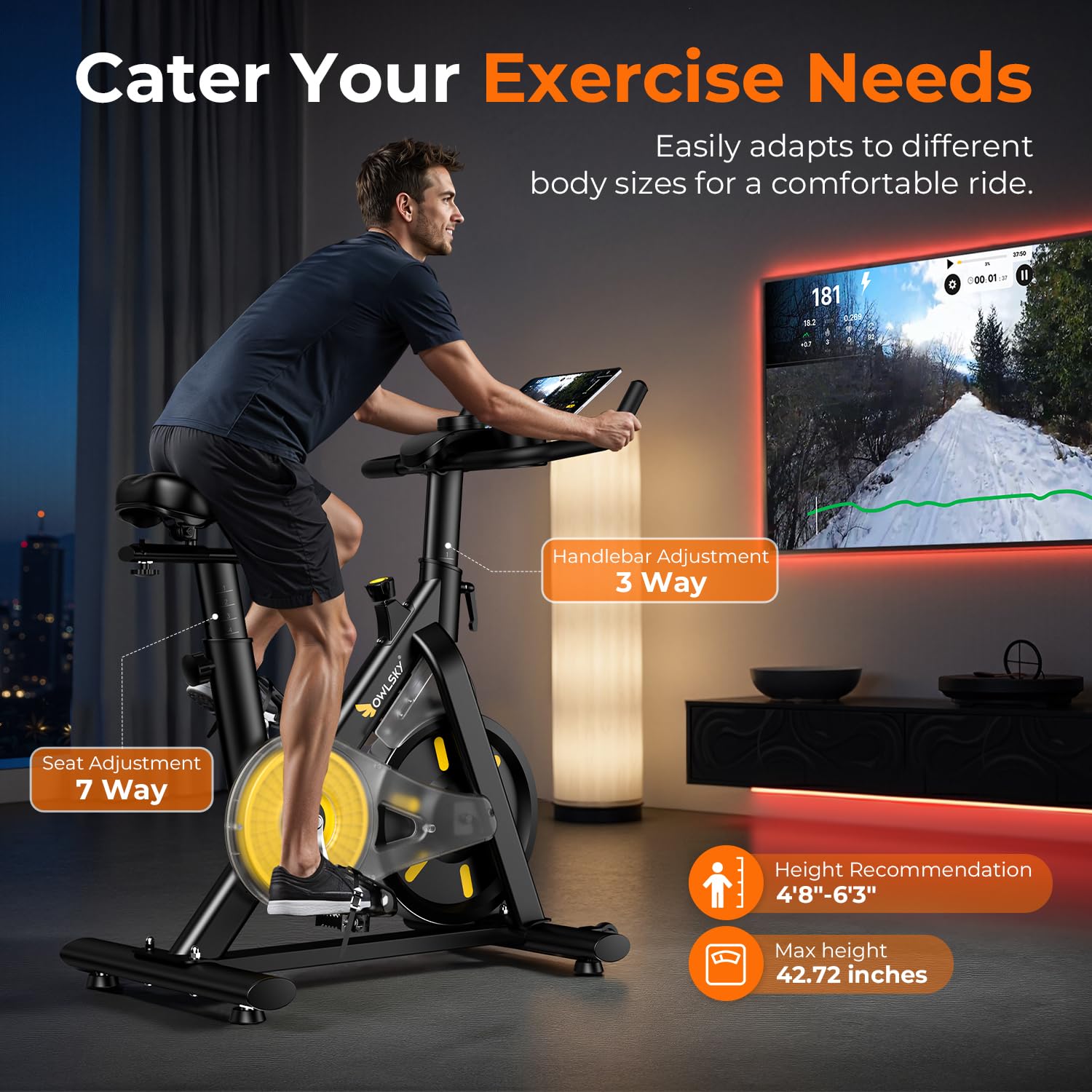 Vélo d'exercice à résistance m - Exercise Bike Magnetic Resistance avis et prix