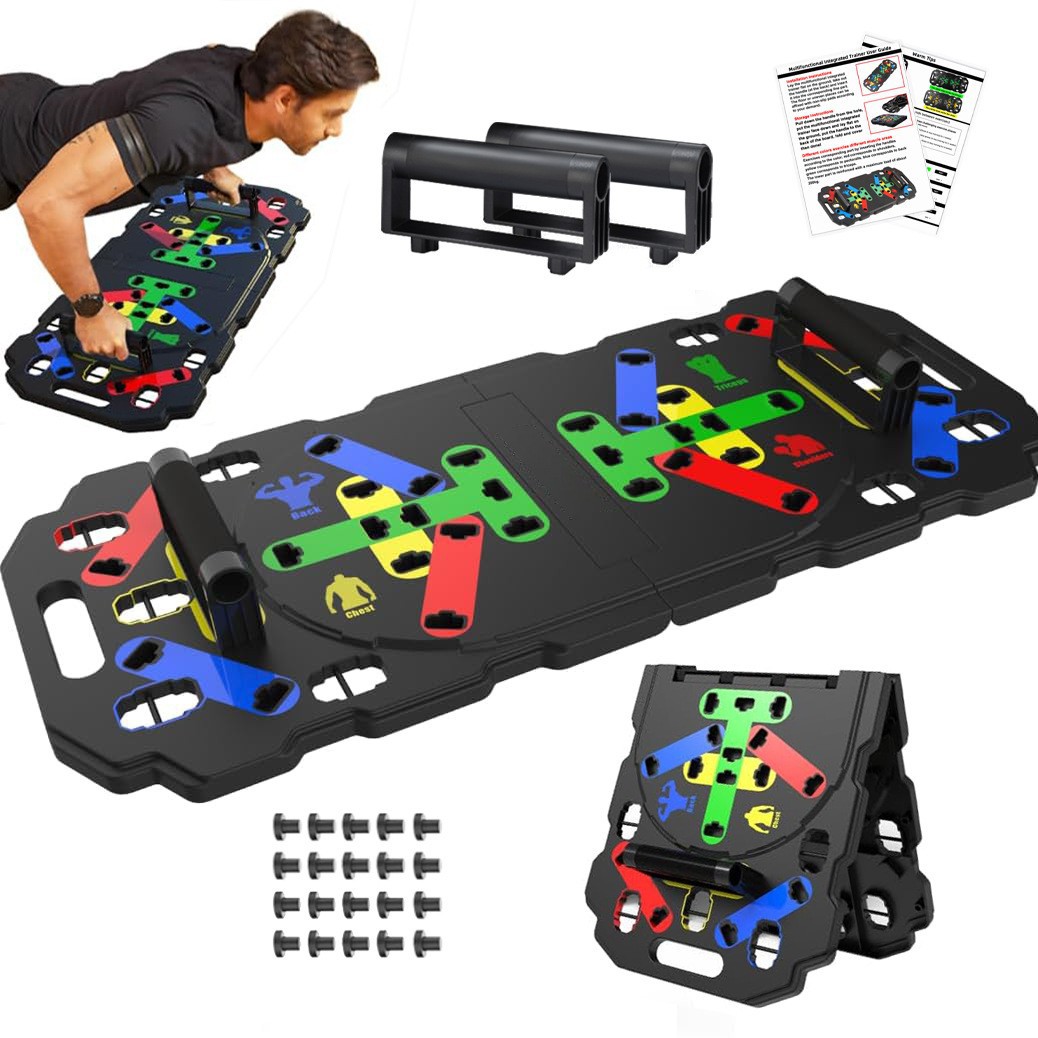 Planche et barre de musculatio - Push Up Board Foldable Multi Function avis et prix
