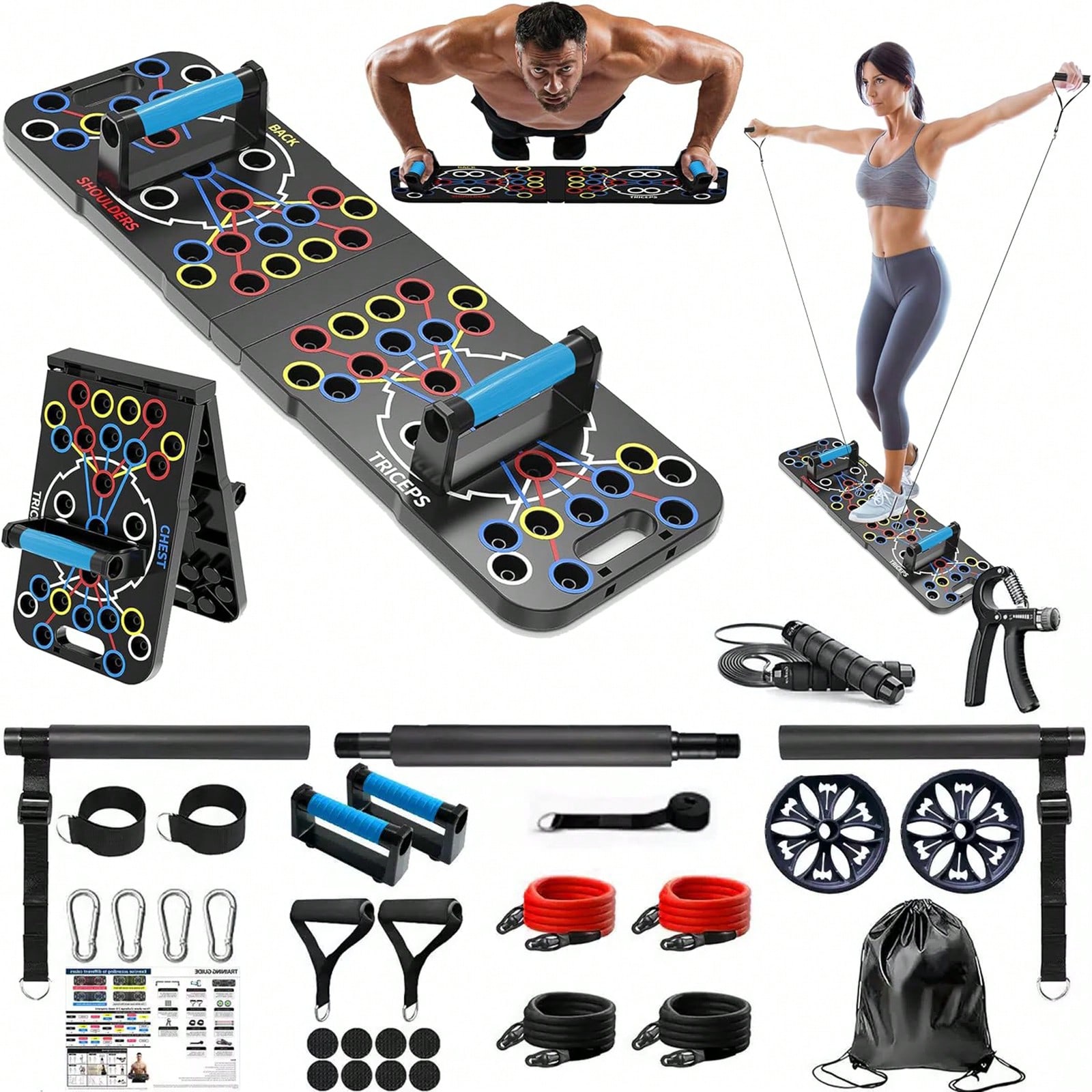 Système de planche de musculat - Push Up Board Foldable Multi Function avis et prix