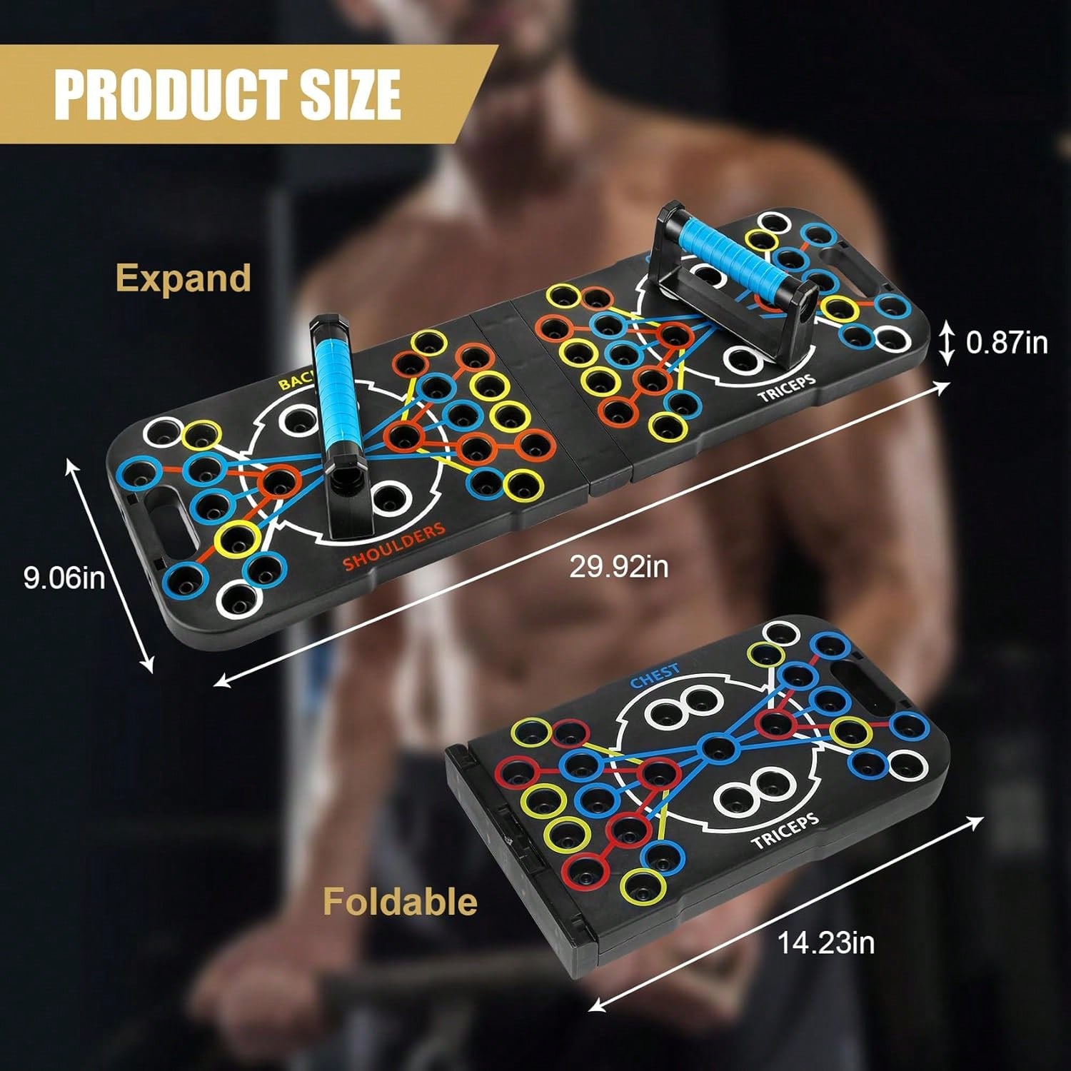 Système de planche de musculat - Push Up Board Foldable Multi Function avis et prix