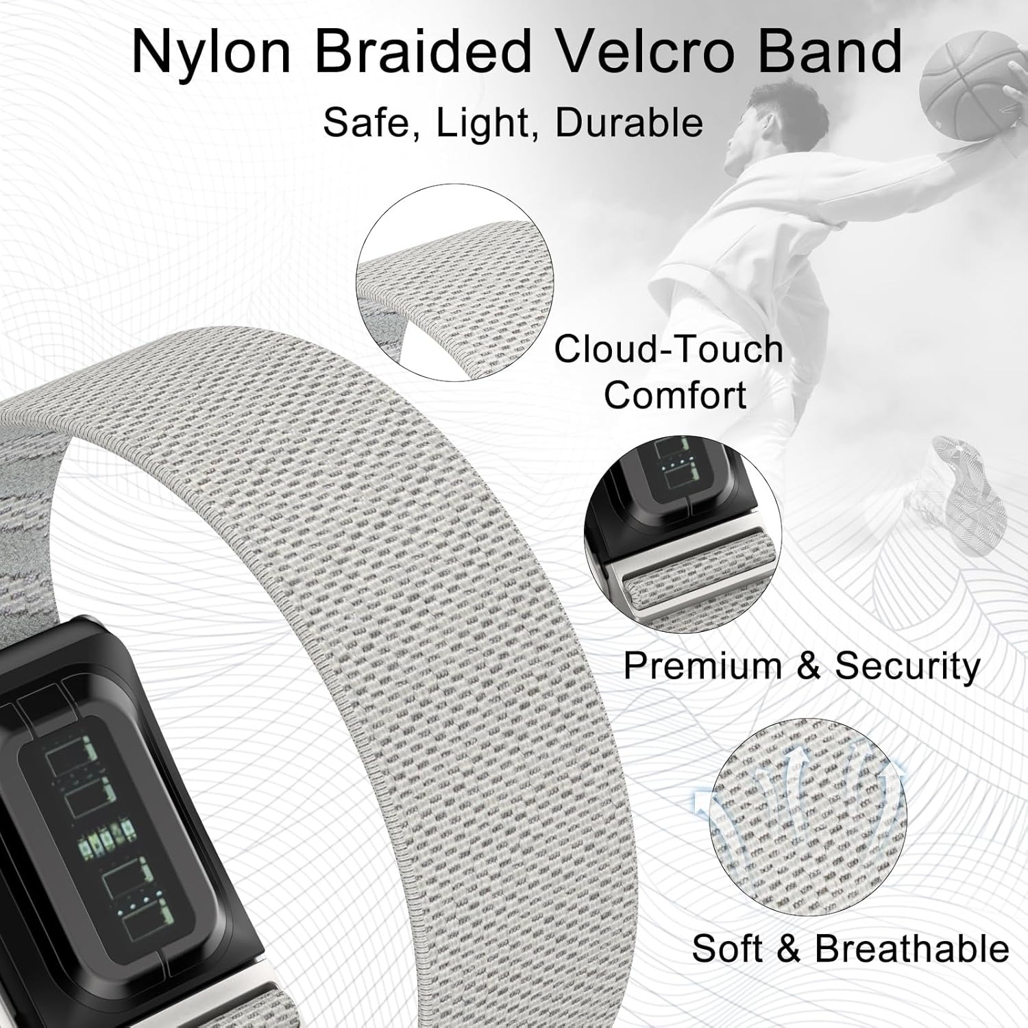 Bracelet élastique en nylon po - Resistance Bands Set With Handles avis et prix
