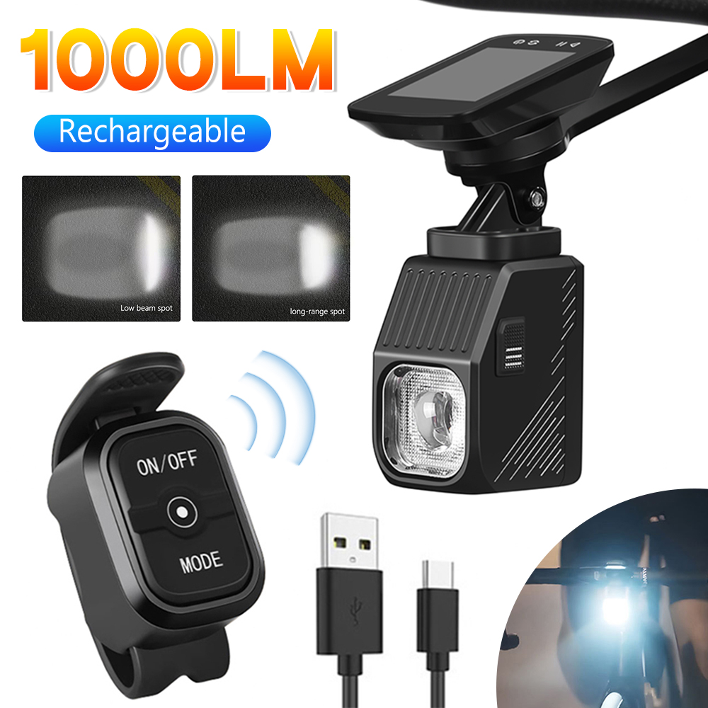 Phare de vélo de route haute l - Rechargeable Bicycle Headlight 1000 Lumen avis et prix