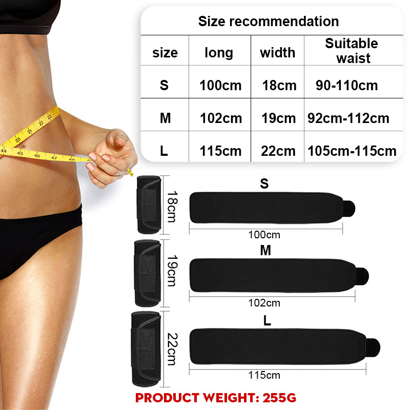 Ceinture de sumanquer en néopr - Sweat Waist Trainer Belt Neoprene avis et prix