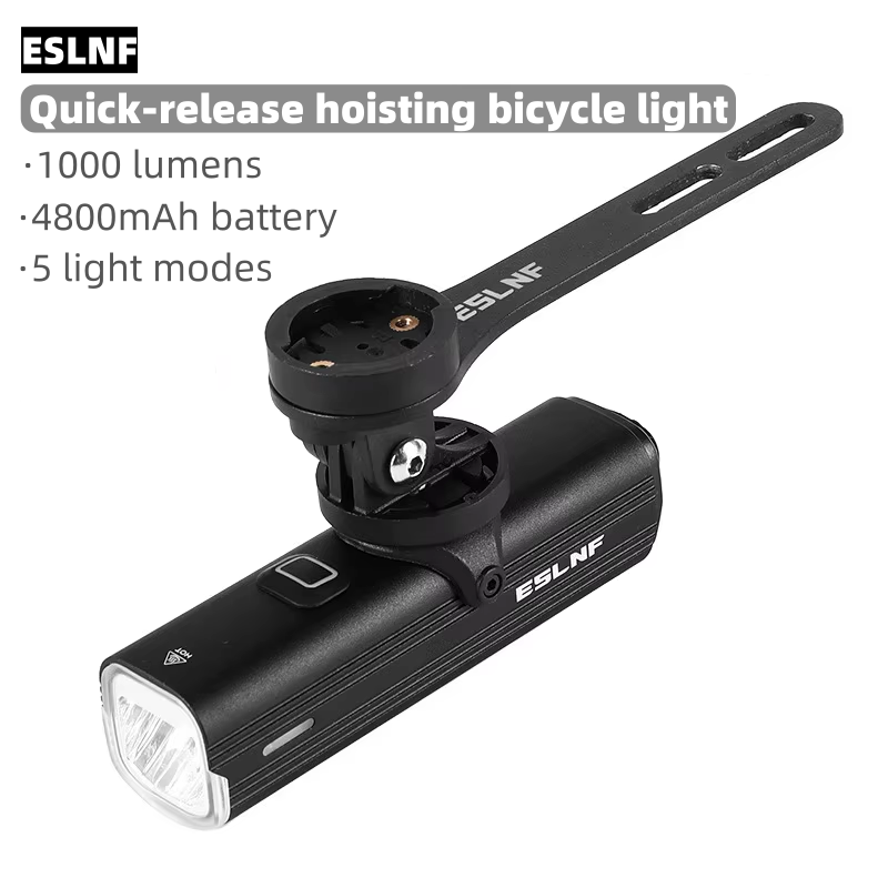 ESLNF – phare avant de vélo, 1 - Rechargeable Bicycle Headlight 1000 Lumen avis et prix