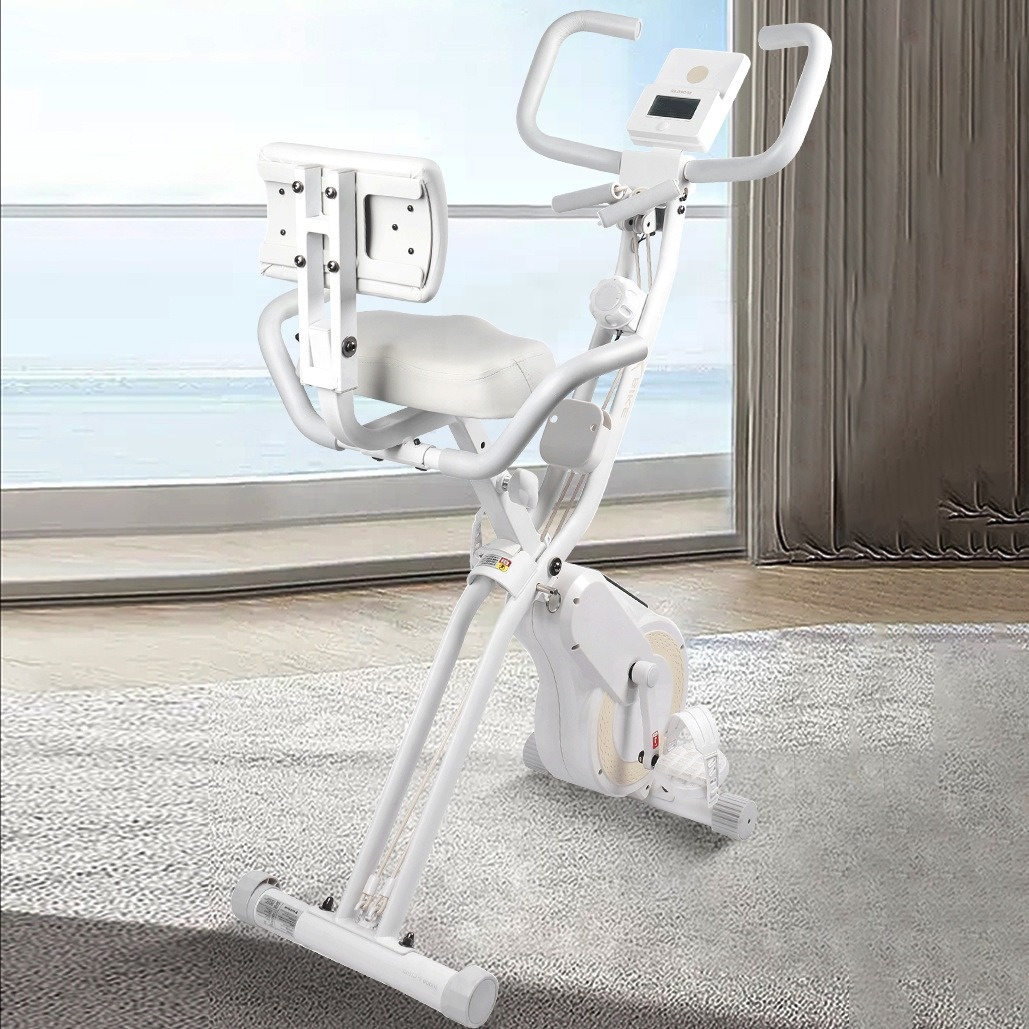 Vélo d'exercice vertical pliab - Exercise Bike Magnetic Resistance avis et prix