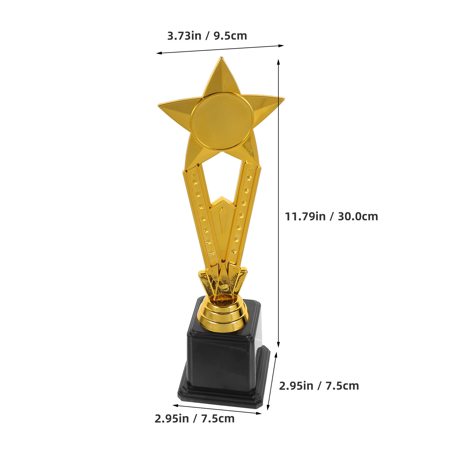 Trophée Étoile Dorée en Plasti - Team Sports avis et prix