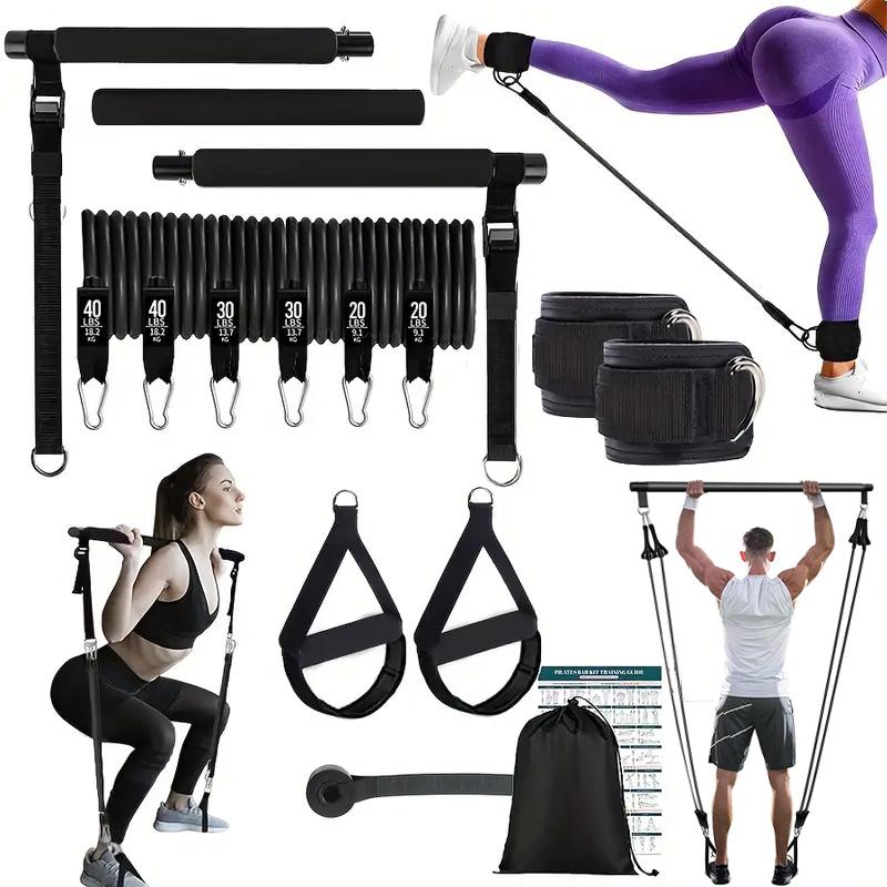 Kit de barre de Pilates multif - Pilates Bar Kit With Resistance Bands avis et prix