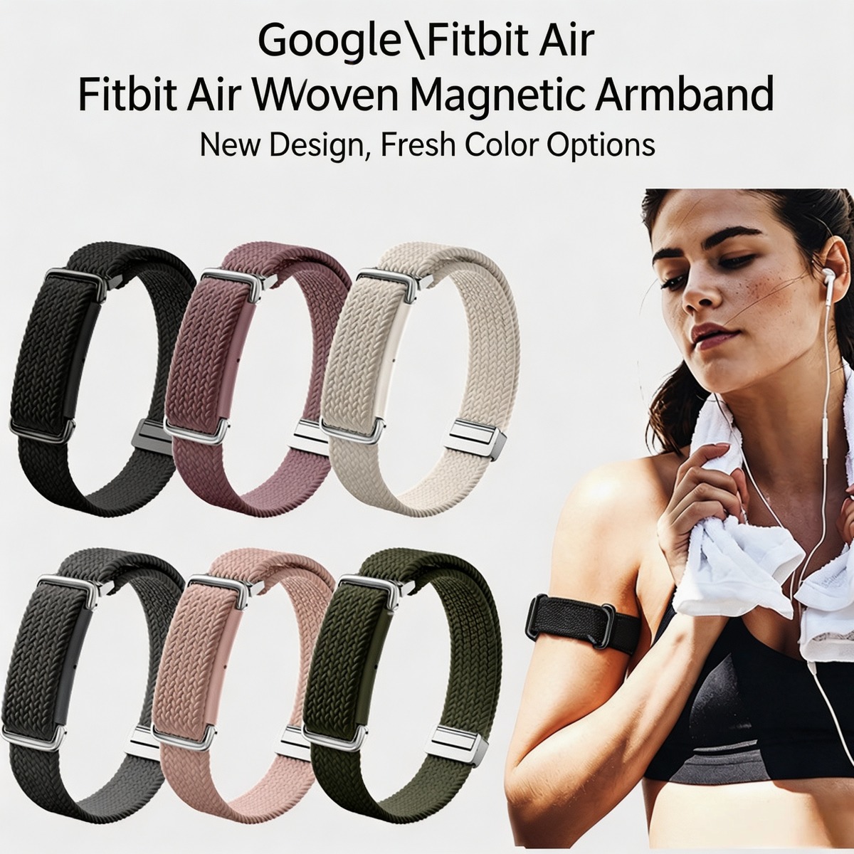 Bracelet et brassard en nylon  - Resistance Bands Set With Handles avis et prix