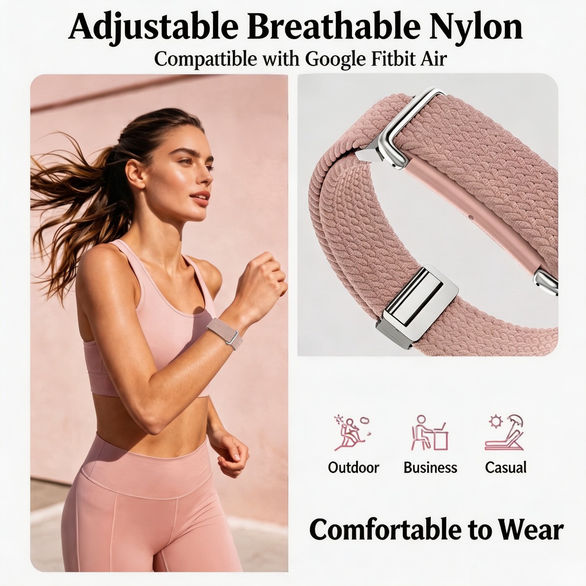 Bracelet et brassard en nylon  - Resistance Bands Set With Handles avis et prix