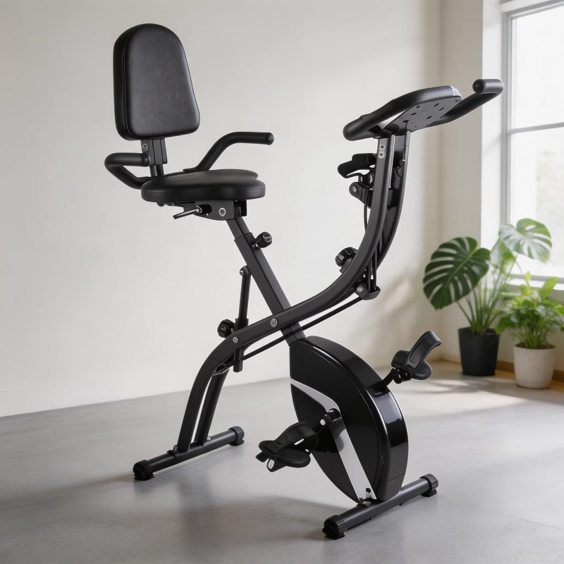 Vélo d'exercice pliable pour l - Exercise Bike Magnetic Resistance avis et prix
