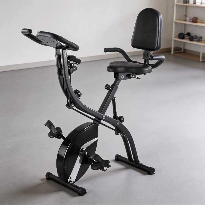 Vélo d'exercice pliable pour l - Exercise Bike Magnetic Resistance avis et prix