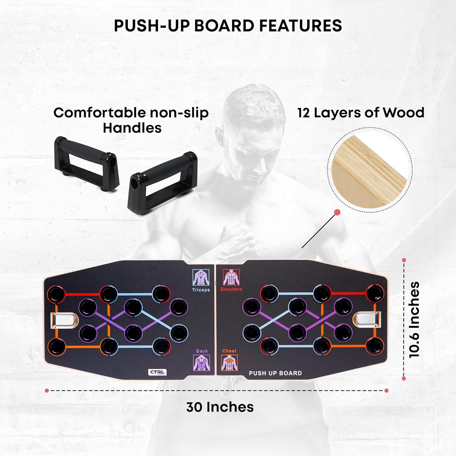 Planche de musculation pliable - Push Up Board Foldable Multi Function avis et prix