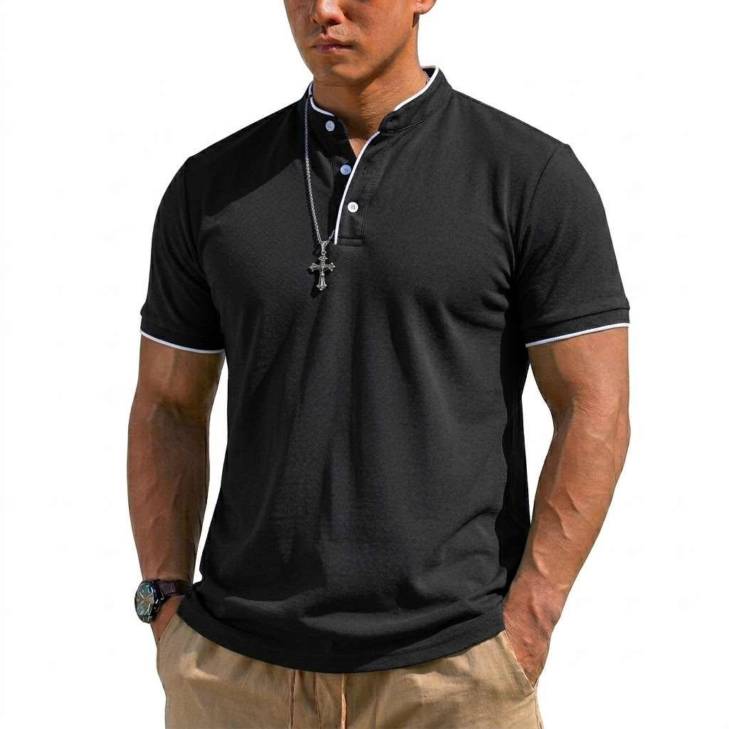 Chemise Henley à manches court - Hiking avis et prix