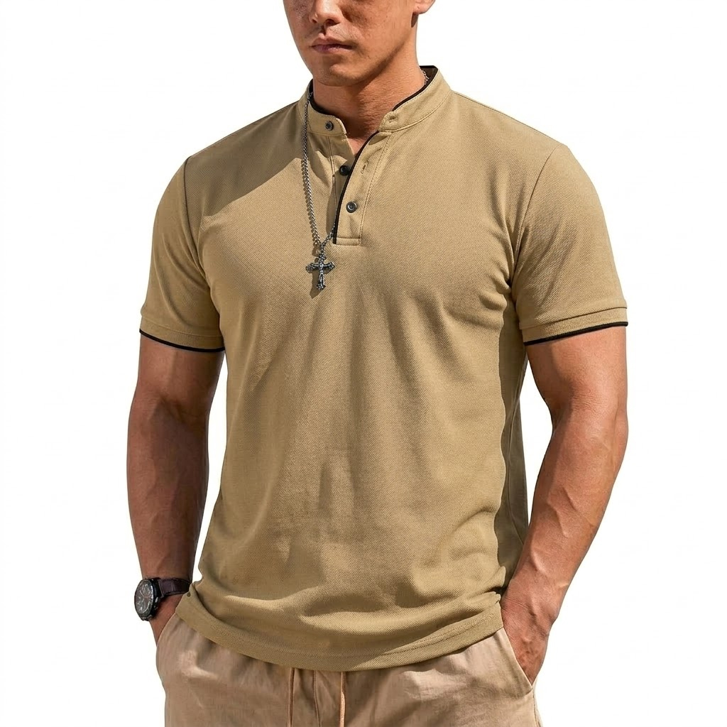 Chemise Henley à manches court - Hiking avis et prix