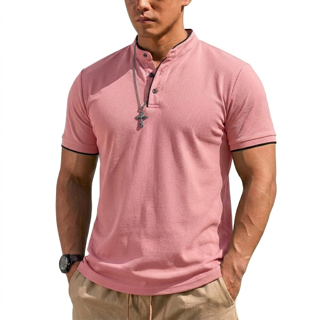 Chemise Henley à manches court - Hiking avis et prix