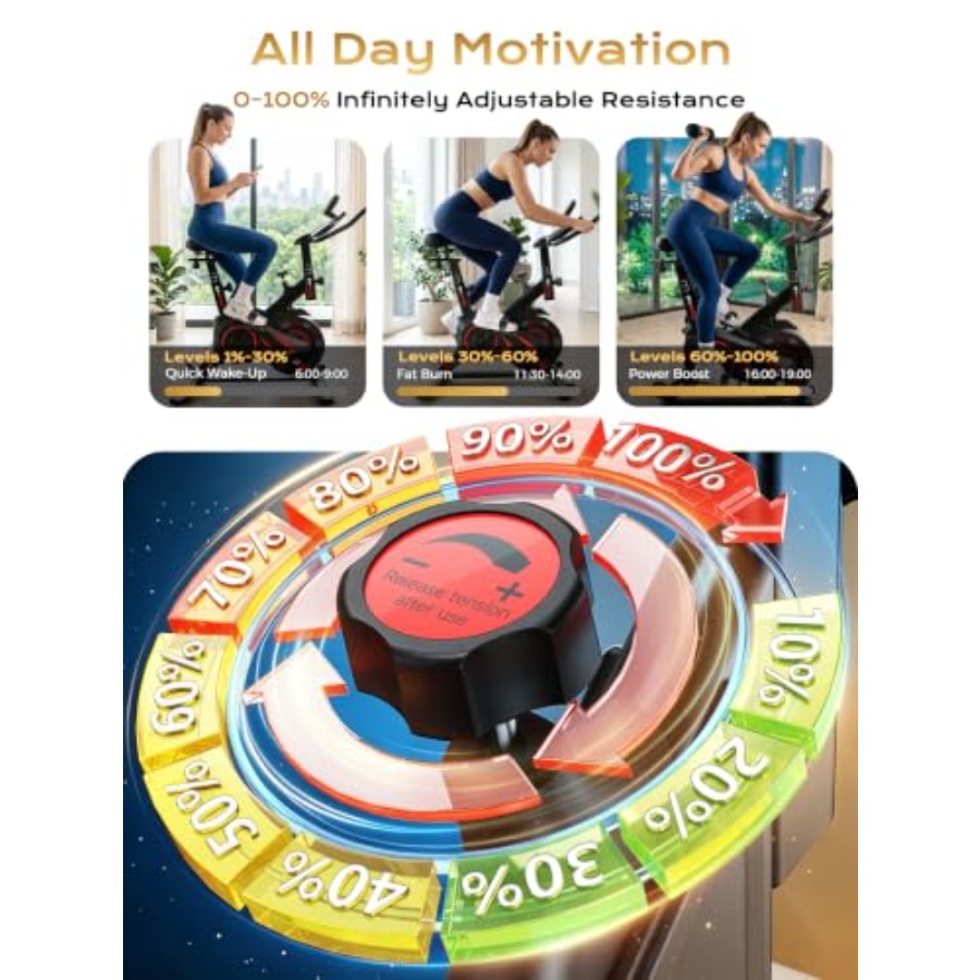 Vélo d'exercice pour salle de  - Exercise Bike Magnetic Resistance avis et prix