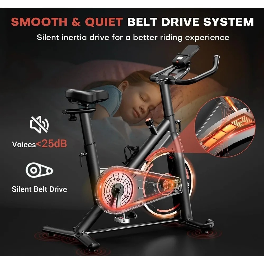 Vélo d'Exercice Stationnaire à - Exercise Bike Magnetic Resistance avis et prix