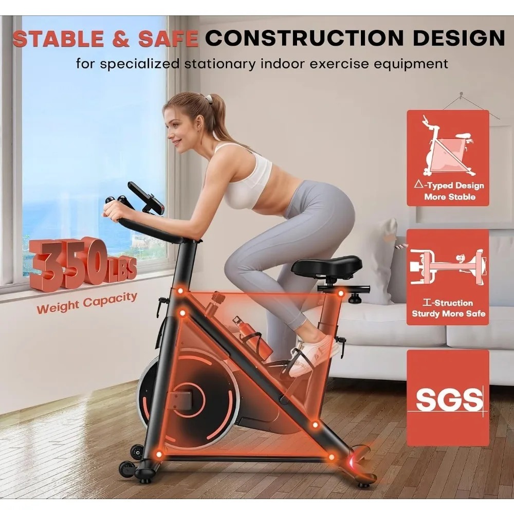 Vélo d'Exercice Stationnaire à - Exercise Bike Magnetic Resistance avis et prix