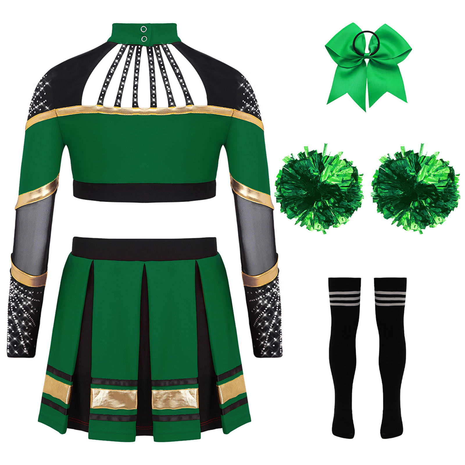 Costume de pom-pom girl pour f - Team Sports avis et prix