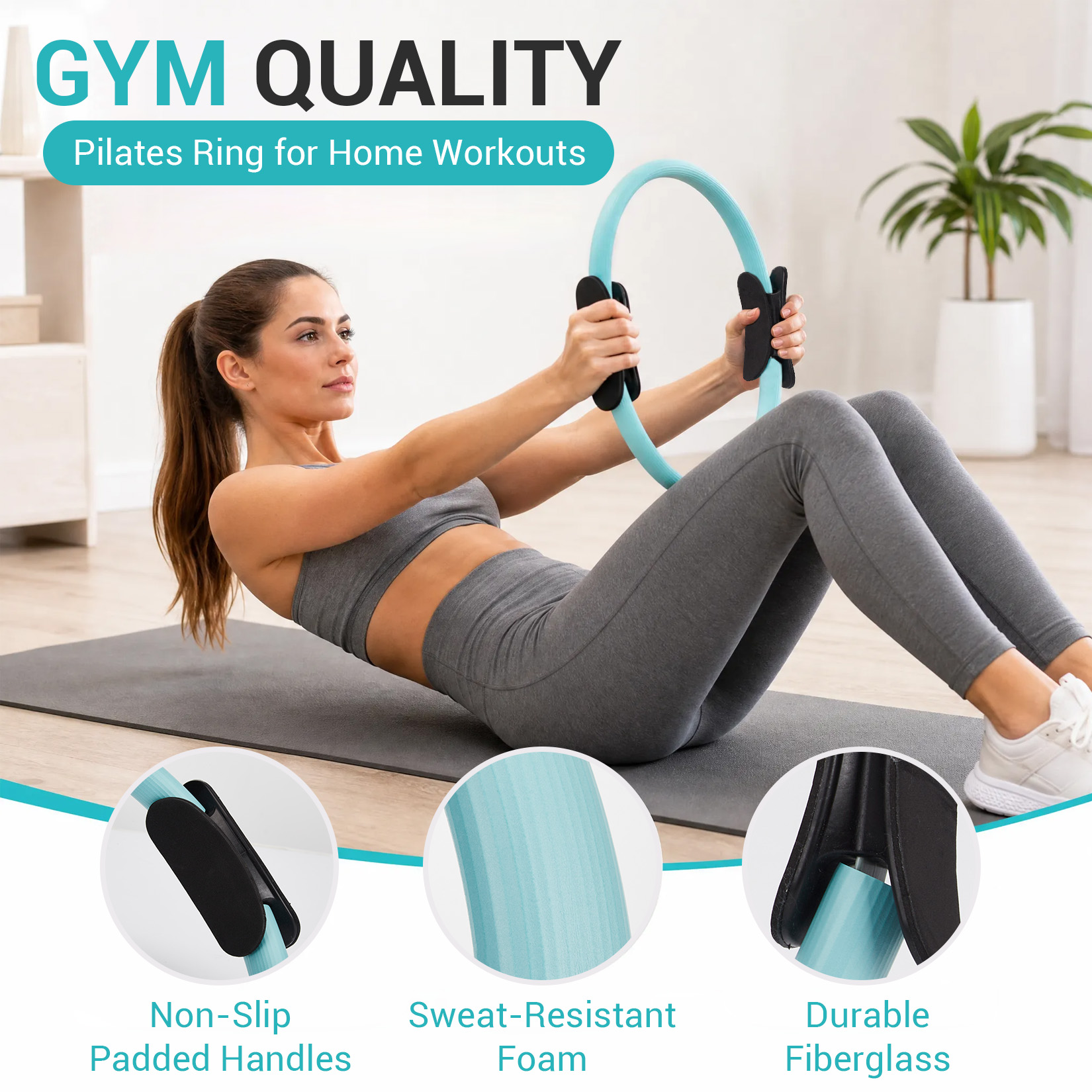 Ensemble d'entraînement Pilate - Pilates Bar Kit With Resistance Bands avis et prix