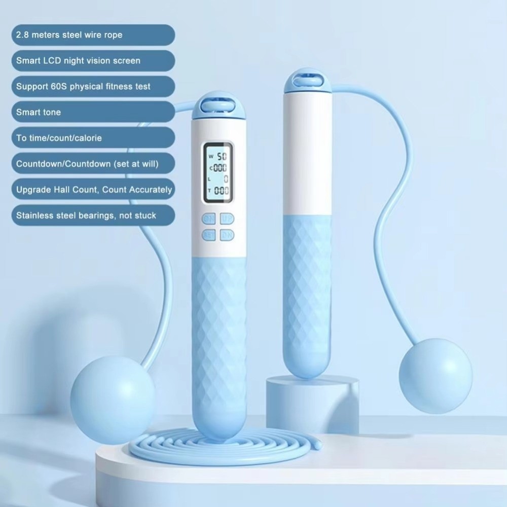 Corde à sauter sans fil antidé - Smart Jump Rope Digital Counter avis et prix